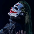 🤡Cyberpunk Clown Mask with Cosplay Clown Costume Party Props Halloween🤡