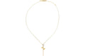 Ambush Rose Charm Necklace Gold