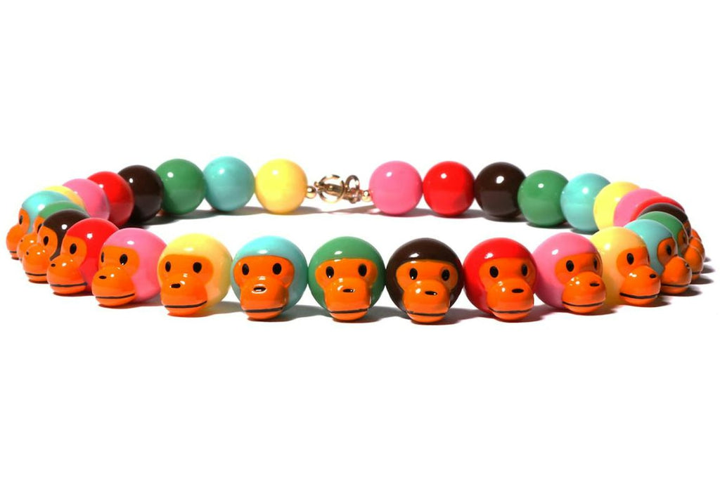 BAPE Women's Baby Milo Necklace Multi