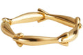 Bottega Veneta Sardine Ring Yellow Gold