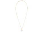 Celine Les Perles Celine Resin Pearl and Brass with Gold Finish Necklace Gold/Ivory