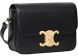 Celine Teen Triomphe Bag Black