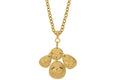 Chanel CC Logo Necklace Gold