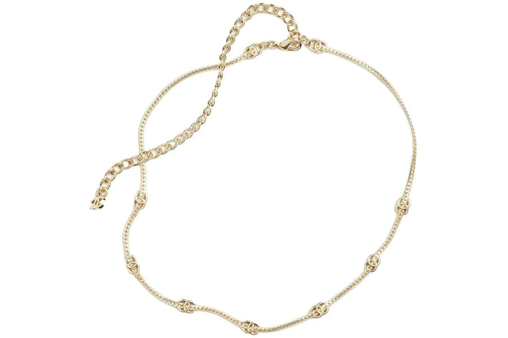 Chanel Metal Necklace Gold (ABE254 B18058 NZS80)