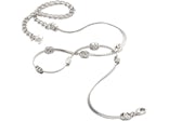 Chanel Metal Necklace Silver (ABE254 B18058 NZS81)