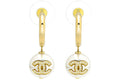 Chanel Pearl Hoop Earrings Gold/Pearl (AB8451 B08257 NI488)