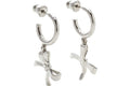 Fendi by Marc Jacobs Fendi Bow Earrings Silver-Colored Earrings