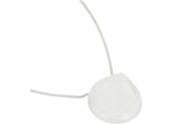 Ferragamo Silver Ferragamo Sculptural Pendant Necklace Silver