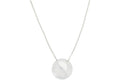 Ferragamo Silver Ferragamo Sculptural Pendant Necklace Silver