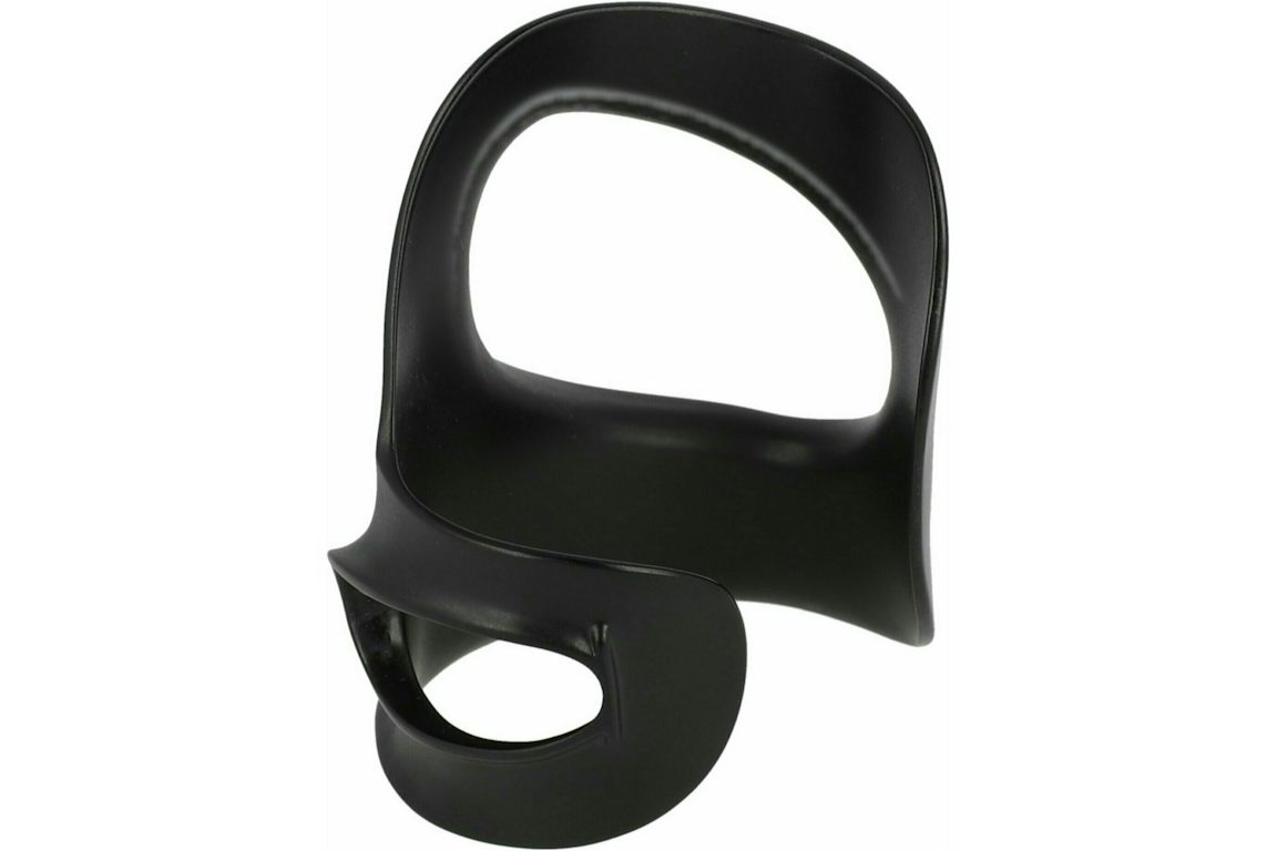 Ferragamo Small Sculptural Cutout Bracelet Black