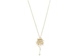 Givenchy Daisy And Givenchy Signature Necklace Gold/White