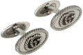 Gucci Double G Cufflinks Silver