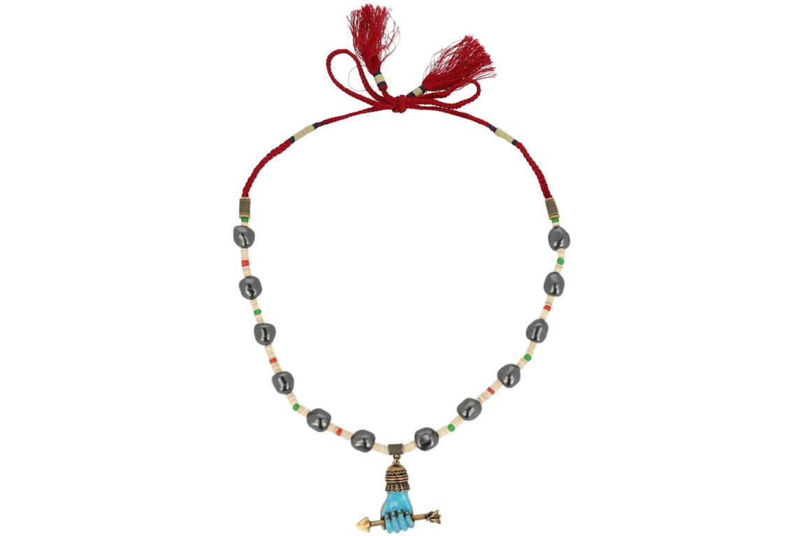 Gucci Hand and Arrow Necklace Multi