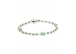 Gucci Interlocking G Boule Chain Bracelet Silver