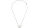 Gucci Interlocking Pendant Necklace Silver