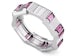 Gucci Link to Love Rubellite Ring Silver