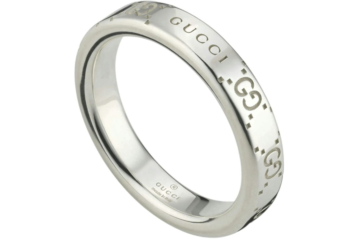 Gucci Signature GG Ring Silver