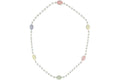 Gucci Sterling Silver Interlocking G Boule Necklace Silver