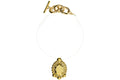H&M x Glenn Martens Wire Pendant Necklace Gold Colored