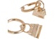 Jacquemus Les Creoles Chiquito Hoop Earrings Light Gold