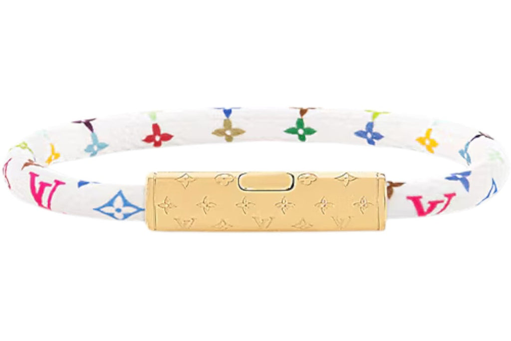 Louis Vuitton x Takashi Murakami LV Confidential Bracelet White Multicolored