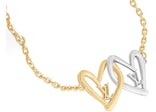 Louis Vuitton Limited Edition Heart Bracelet Fall In Love Gold