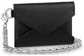 Louis Vuitton Kirigami Necklace Epi Black