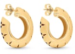Louis Vuitton LV Crown Earrings Brass
