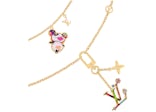 Louis Vuitton x Takashi Murakami Superflat Necklace Multicolor