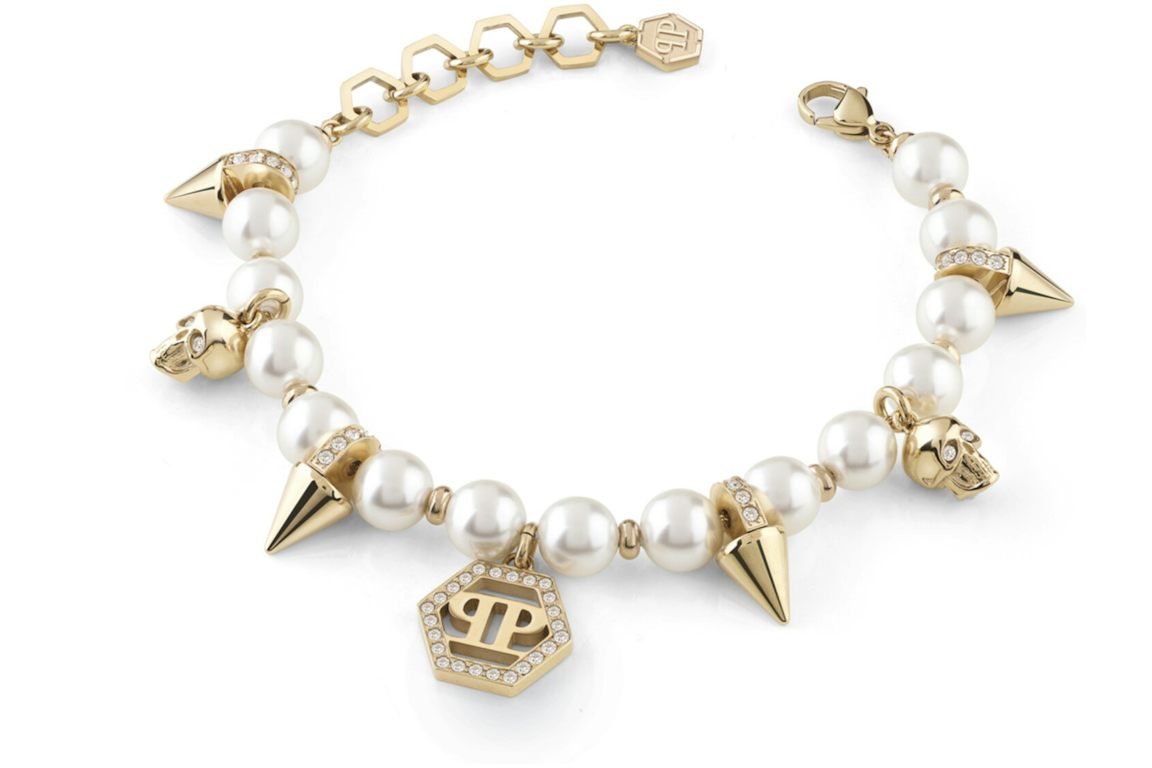 Philipp Plein Rhapsody Crystal Bracelet Gold