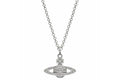 Vivienne Westwood Necklace Mini Bas Relief Pendant Silver