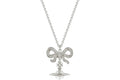 Vivienne Westwood Women's Octavie Pendant Platinum/White/Clear CZ