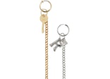 Rokh H&M Chain-Linked Hoop Earrings Silver-Coloured/Gold-Coloured